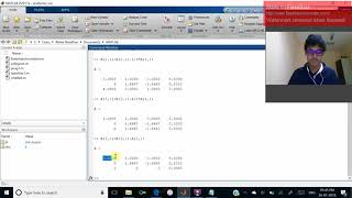Matlab - Pivot variables and the rank of the matrix