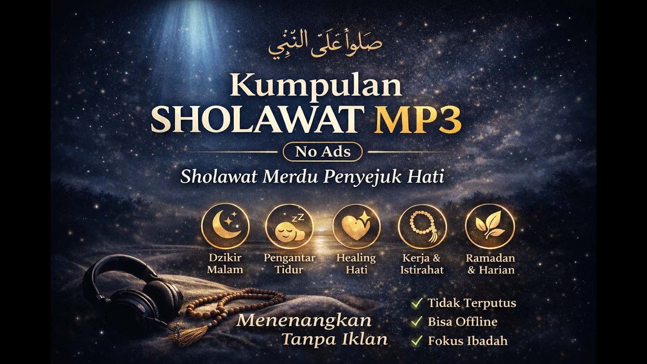 Kumpulan Sholawat MP3 No Ads | Sholawat Merdu Penyejuk Hati