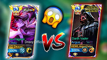 Use This Comb to Counter Argus in Rank Using Chou!! 🤫🔥 | Chou vs argus | Chou gameplay ~ mlbb