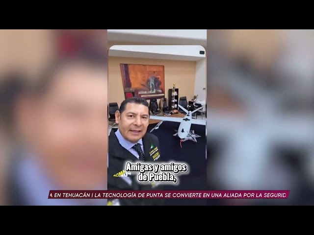 🚁 Puebla refuerza vigilancia en autopistas con dos drones de última generación | SICOM Noticias