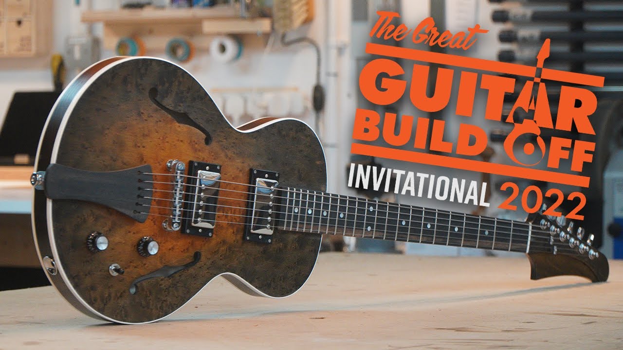 1st Place Making A Guitar Out Of Brad Angove   Full Build   GGBO Invitational