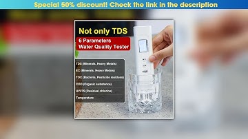New Arrival LS310 Water Quality Tester TDS TOC COD Multi-Parameter Waterproof IP67 EC Temperature 4