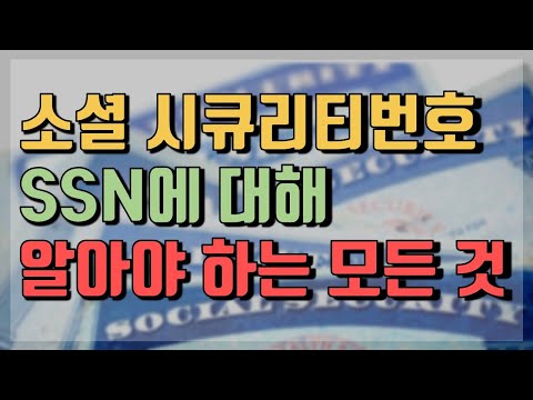 [미국생활 QnA] 미국 사회보장번호(Social Security Number)에 대해 알아야 하는 모든 것