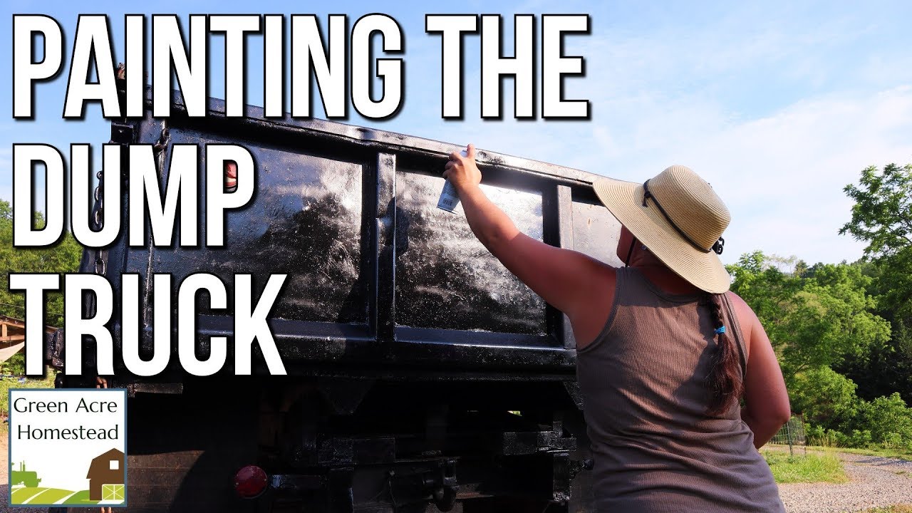Painting the $2,000 Dump Truck - 1967 Ford F600