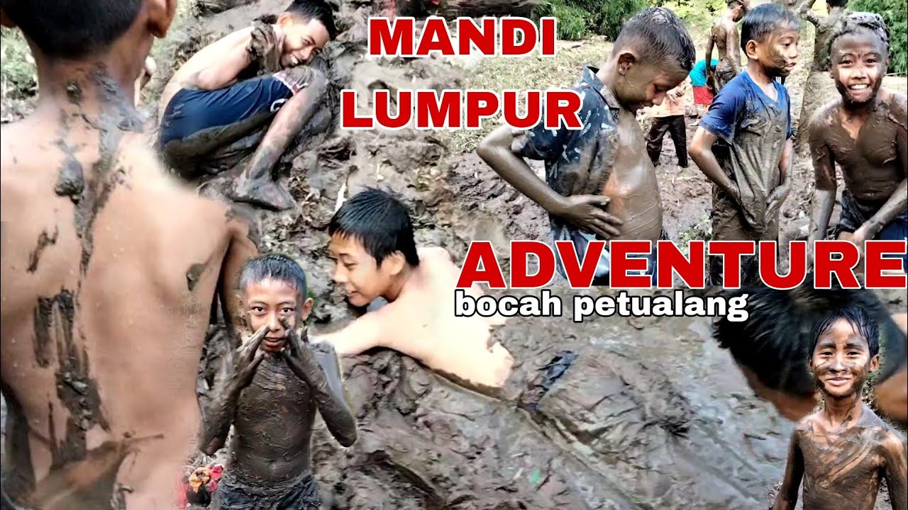 Mandi lumpur dan bermain lumpur  kejar 4000 jam tayang