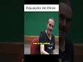 A CONSTRUÇÃO DA EQUAÇÃO DE DIRAC | HELAYEL #shorts