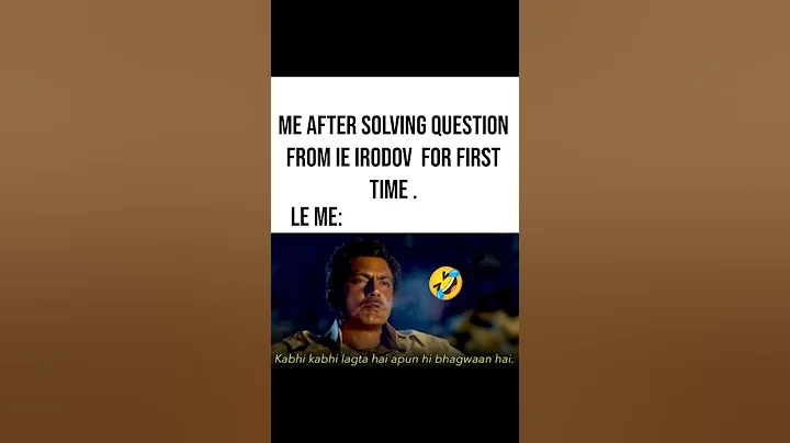 JEE MEMES - Just For Fun 🤪 #iitmemes #memes #shorts