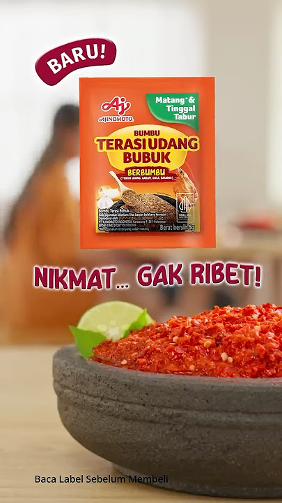 Ajinomoto® Terasi Udang Gampang Melezatkan | 6 s