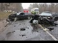 Fatal car Accidents  in Russia winter 2016