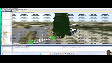 Vissim desde cero: cruces y semáforo peatonal + rutas de peatones (paso a paso)