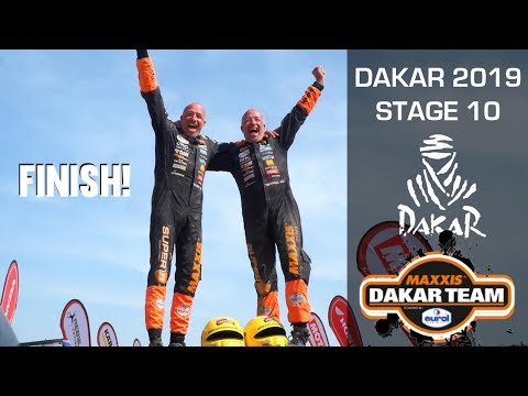 FINISH final stage Dakar 2019 The Beast Tim and Tom Coronel