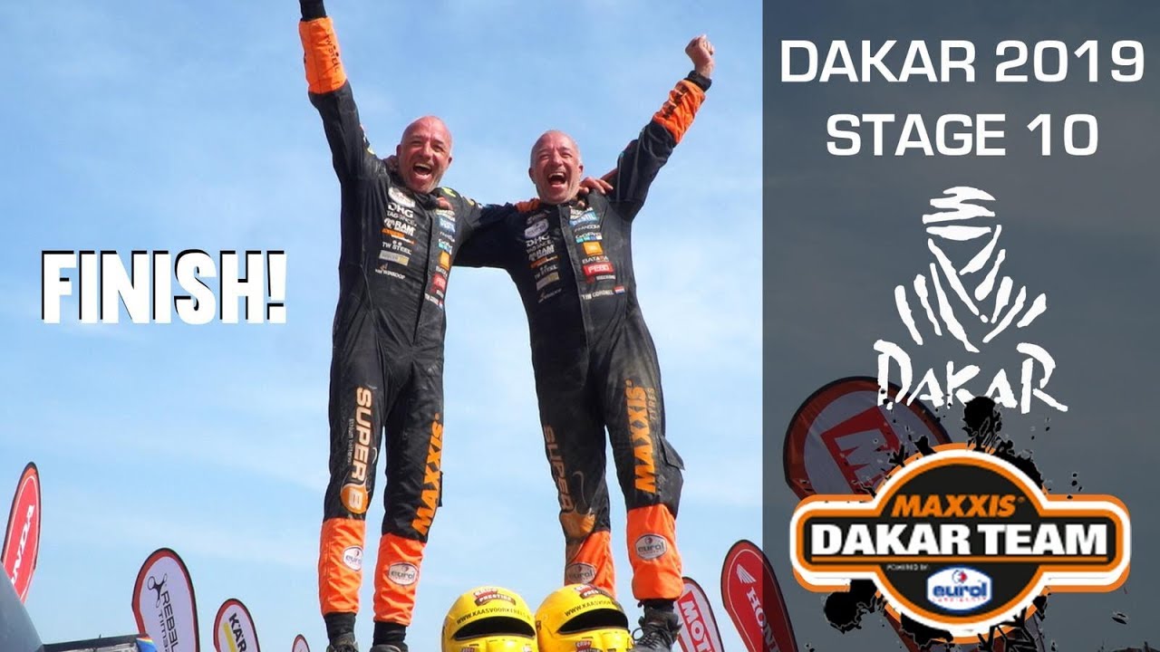 FINISH final stage Dakar 2019 The Beast Tim and Tom Coronel