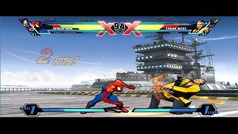 Ultimate Marvel Vs Capcom 3- part 3 (SPIDER-MAN, ROCKET RACCOON, X-23 WALKTHROUGH)