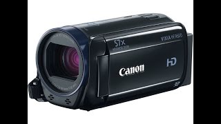 Canon Video Camera Unboxing Canon Vixia HF R600 Video Camera