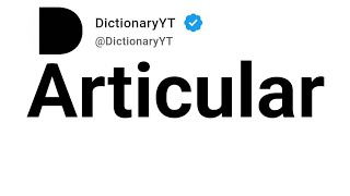 Articular Sinónimos Tesauro