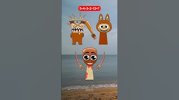 Unboxing Sprunki Incredibox Labubu x Cappuccino x Tung Tung Sahur #sprunki #incredibox #shorts #mix