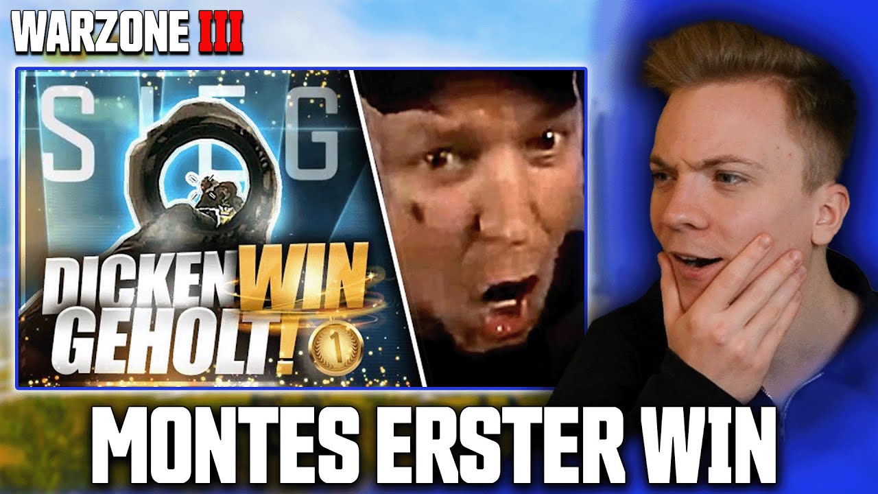 Montes ERSTER WIN in Warzone 3! (Reaction) | V1nKub