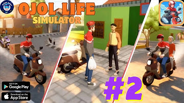 Ojol Life Simulator: Delivery | Gameplay Part 2 | Android iOS Gameplay | Delivery Simulator Game