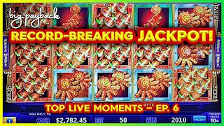 TWO Jackpots → Record Breaking LIVE Top Casino Moments (Ep. 6)