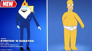 ***! I tested GLITCHED Emotes on ICE KING Skin (Adventure Time animated TV-series)