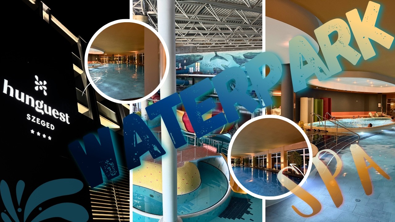 Aquapolis Szeged Night Tour  | Longest Waterslide in Europe | Epic Slides & Spa