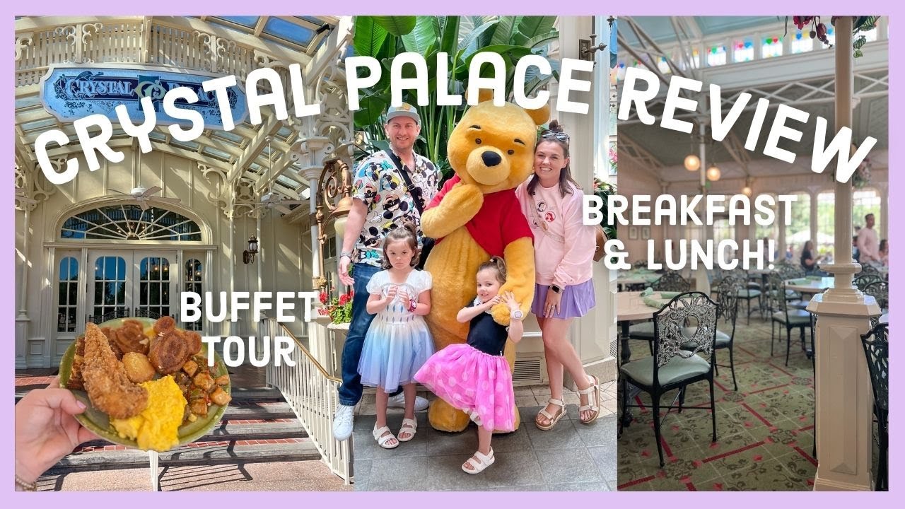 Family Review of Crystal Palace Breakfast AND Lunch at Disney World!