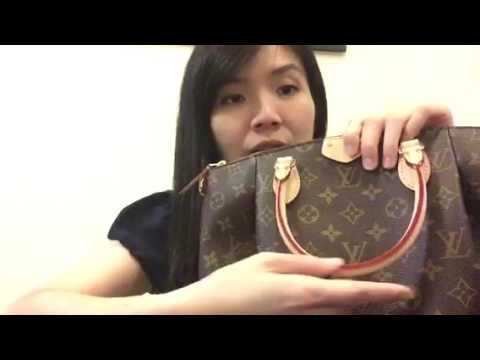 LOUIS VUITTON Monogram Turenne MM 2 Way Shoulder Handbag