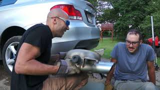 BMW 128i Muffler Delete Exhaust Install! How Does it Sound?
