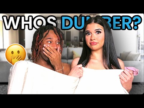 WHOS DUMBER? BRAZILIAN VS AMERICAN🫢 (looser takes a piece of clothing off)👀