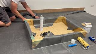 How to lay and adhere EPDM Rubber Roofing Membrane around external corners