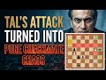 Sacrifices Erupted as Mikhail Tal Turned a Quiet Ruy Lopez Into a Brutal Mate