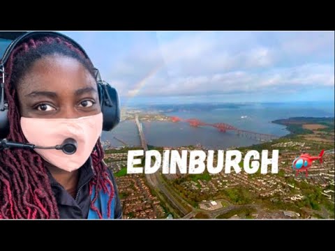 15 MILE HELICOPTER RIDE  🚁 IN EDINBURGH