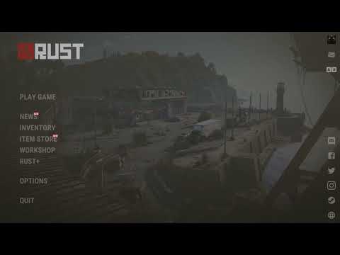 RUST MAIN MENU MUSIC (CLOSED CIRCUIT) 2023 #rust #gaming #survival #music