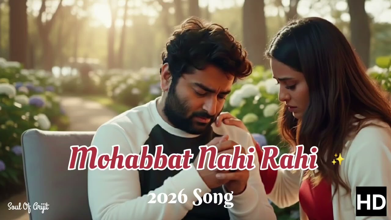 MOHABBAT NAHI RAHI  | 2026 New Song | Bollywood Hindi Long Song | Arijit Singh...