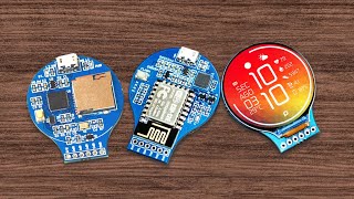 Roundy - Round LCD Board based on RP2040ESP 12E