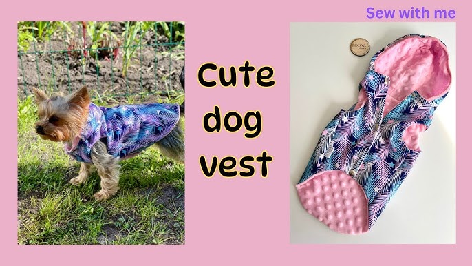 Sew with me/Easy spring vest for my dog with PUL fabric - YouTube sew-with-me-easy-spring-vest-for-my-dog-with-pul-fabric-youtube