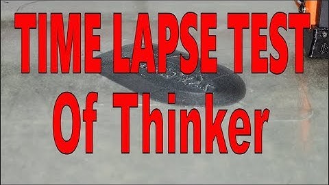 Eryone thinker 3d printer Time lapse printing[First test]