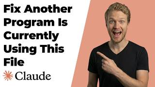 Fix Claude Error Another Program Is Currently Using This File (Easy Guide)