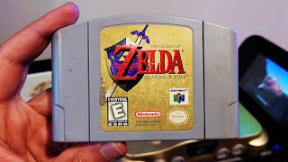 My Childhood Ocarina of Time Cartridge 25 Years Later