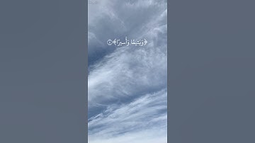 ويطعمون الطعام على حبه مسكينا|سورة الانسان|٨-١١|تكمله٢|القارئ شريف مصطفى