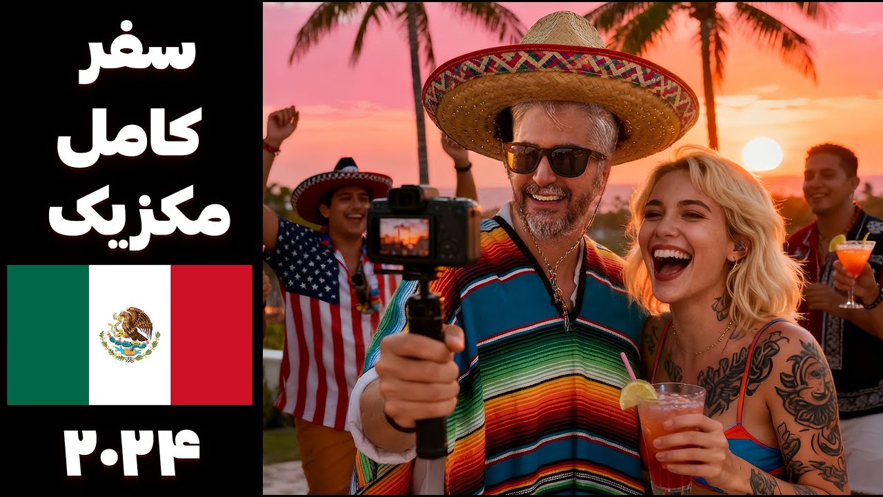 ⁣Mexico Full Trip 2024 🇲🇽سفر کامل مکزیک