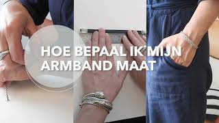 INSTRUCTIE VIDEO: Armband maat bepalen SILK