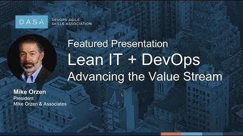Lean IT  Devops Advancing the Value Stream