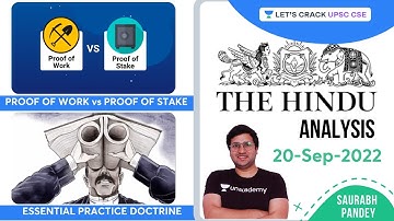 The Hindu Editorial Analysis | 20th Sep 2022 | Saurabh Pandey | Let