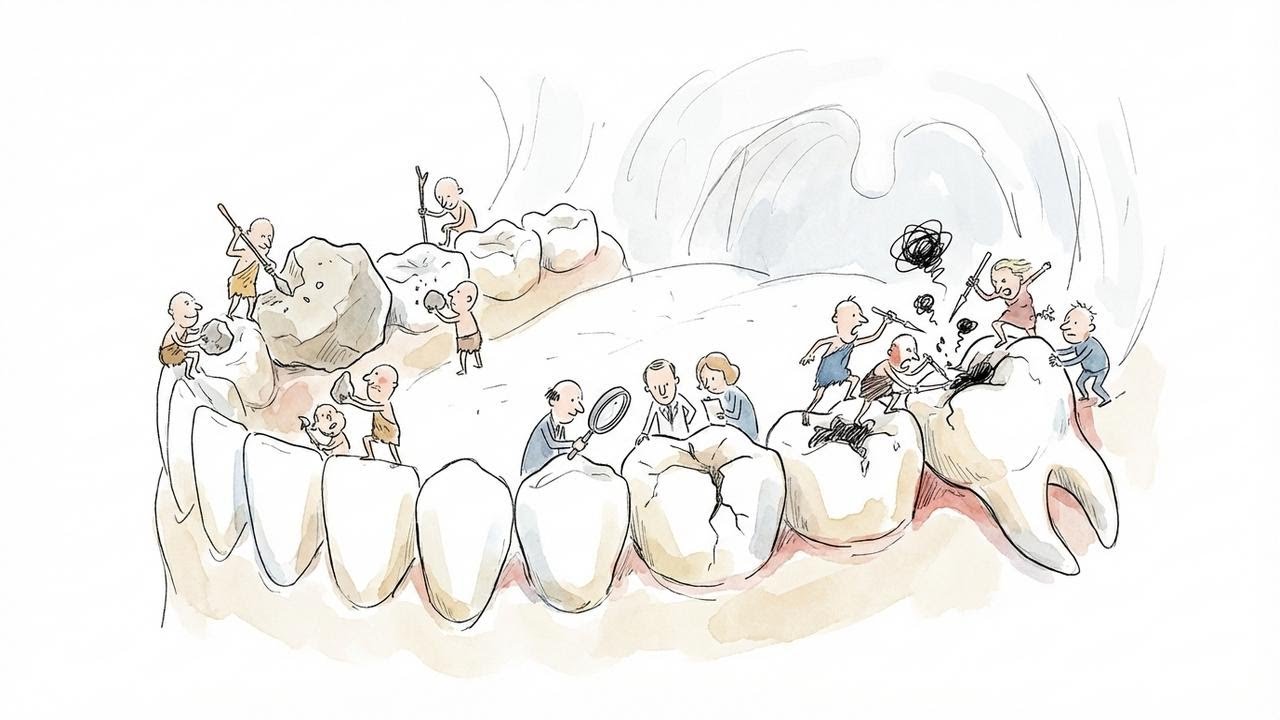 The Great History of Human Teeth (why our mouths became a battlefield)