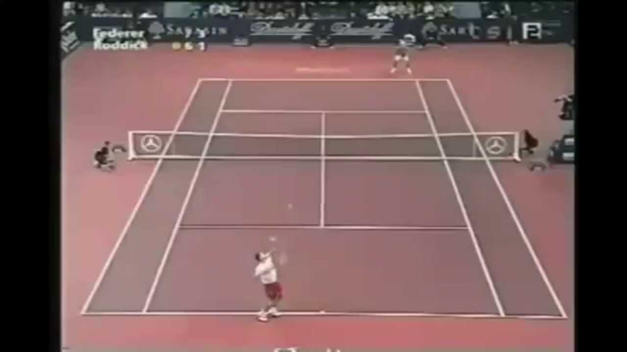 federer - greatest shot in tennis history