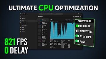 Optimize CPU/Processor for Ultimate Gaming - Fix 100% CPU Usage (2025)