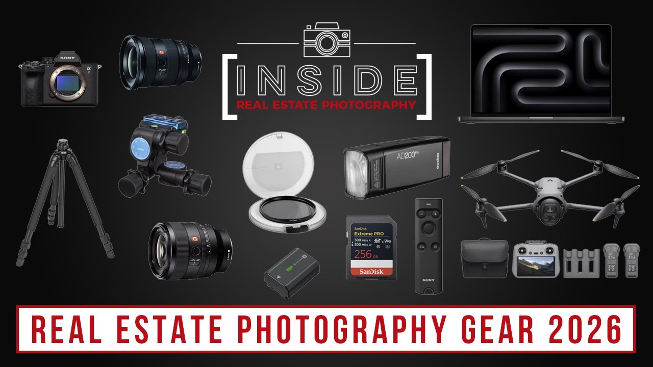 Обзор оборудования для фотосъемки недвижимости в 2026 году (бюджетное и профессиональное)