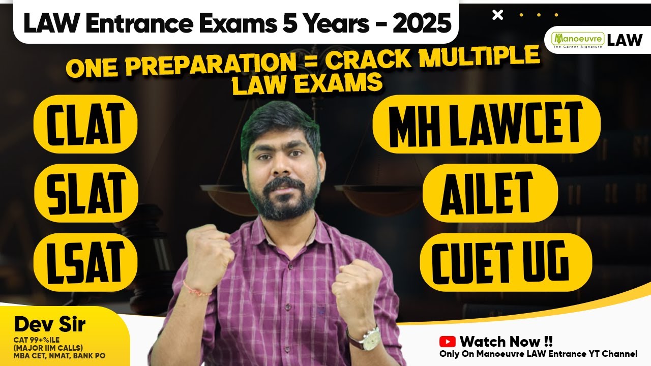 LLB 5 Years 2025 One Preparation Crack Multiple Law 5 Yrs Exam CLAT llb-5-years-2025-one-preparation-crack-multiple-law-5-yrs-exam-clat