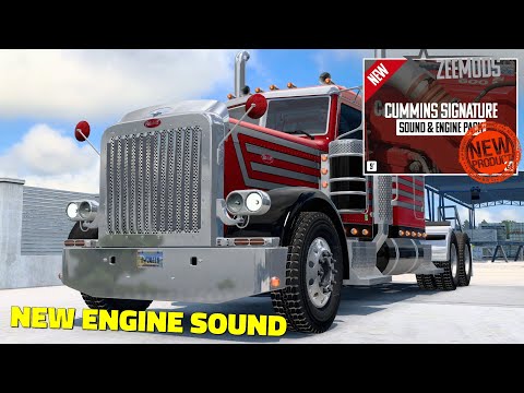 ATS ★ NEW ★ Cummins Signature Sound & Engine Pack by ZEEMODS American Truck Simulator (2K 60Hz)